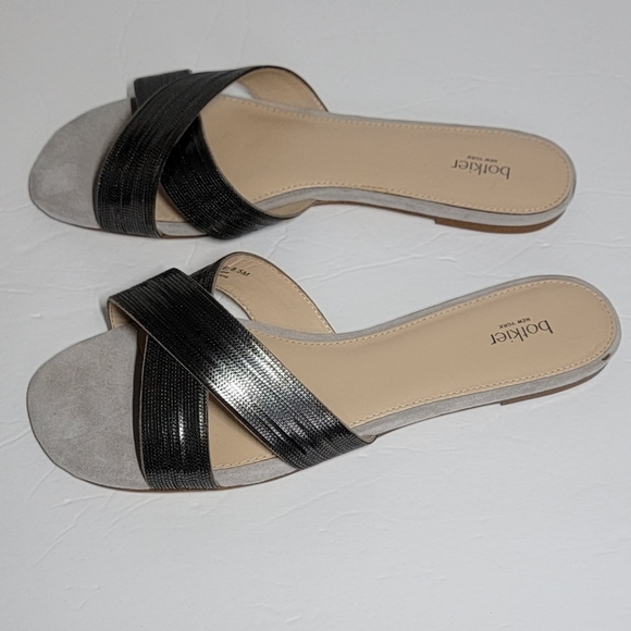 Botkier Millie Cross Strap Slide Sandals/ 8.5M - Picture 2 of 9